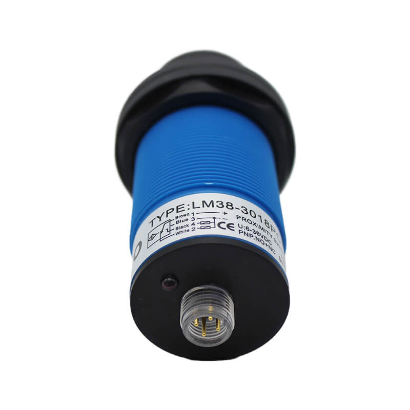 Cylinder LM38 PNP Connective tpye Inductive Proximity Sensor